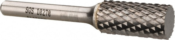 SGS Pro 10270 Abrasive Bur: SA-5 DDC, 1/2" Cut Dia, Cylinder No End Cut, Omega Cut