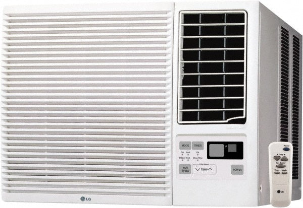 LG Electronics LW8023HR Window with Electric Heat Air Conditioner: 7600 BTU, 115V, 6.3A