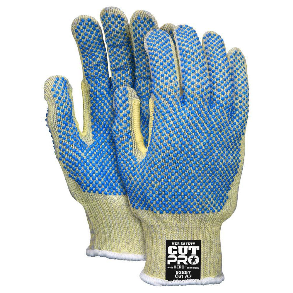 MCR Safety 93859L Cut & Abrasion-Resistant Gloves: Memphis 93859, Cut A7, Puncture 0, Abrasion 3, 7 ga, Size Large