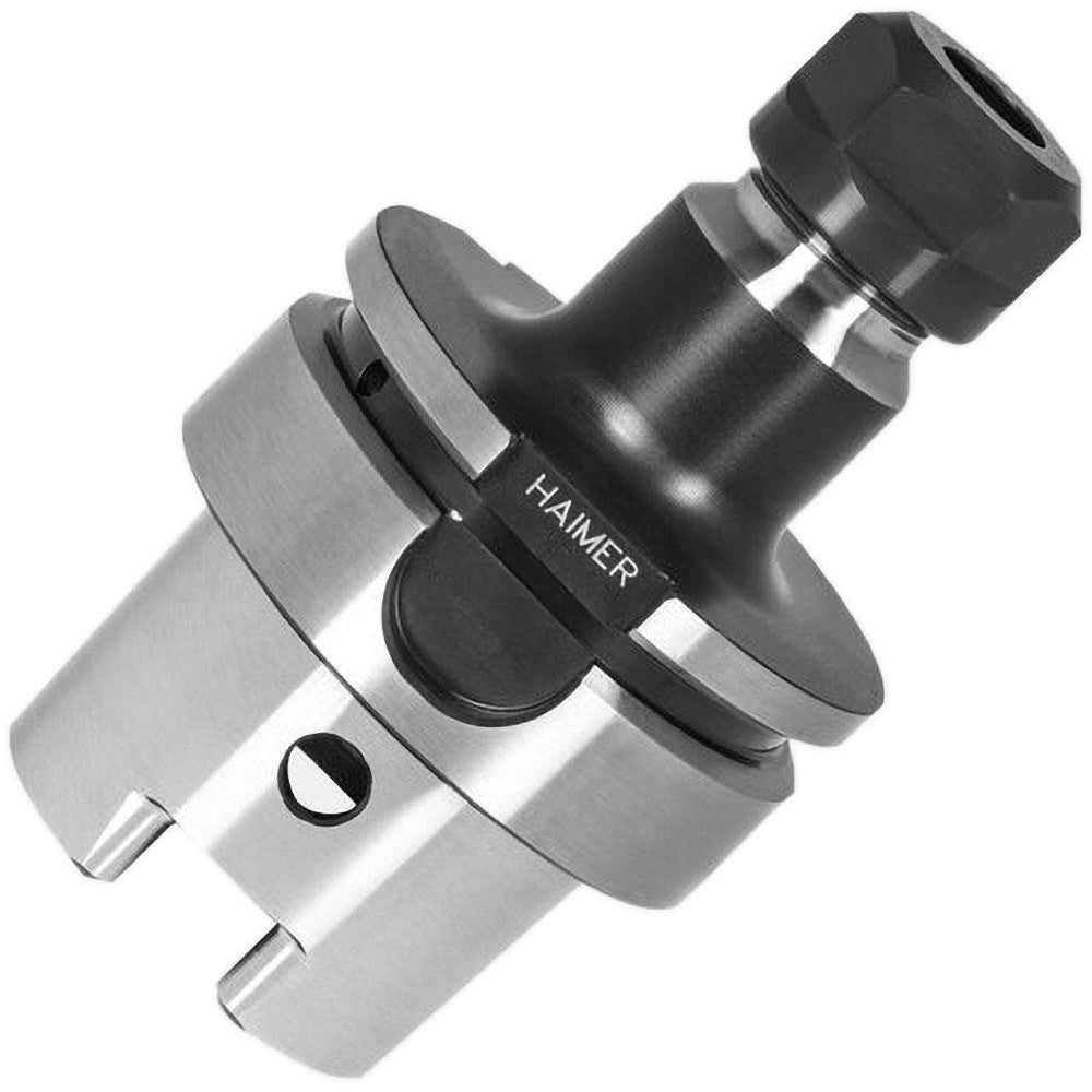 HAIMER A63.020.16 Collet Chuck: 0.0200 to 0.3900" Capacity, ER16 Collet, Hollow Taper Shank