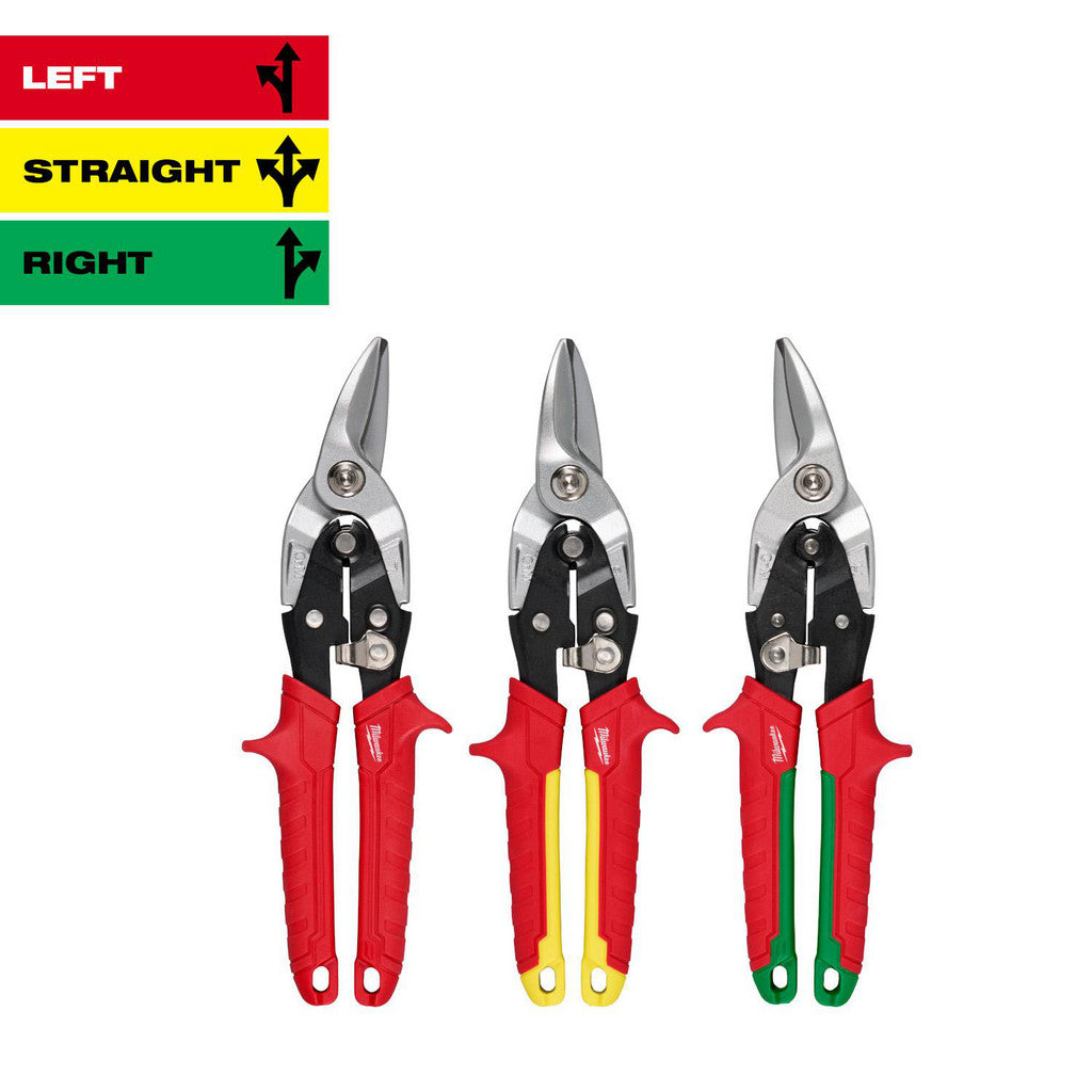 Milwaukee Tool 48-22-4563 3 Pc. Aviation Snip Set