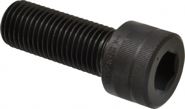 Holo-Krome 76584 Hex Socket Cap Screw: M30x3.5, 80.00 mm Length Under Head, 12.9 Alloy Steel, Black Oxide Finish