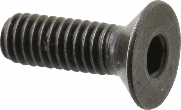 Holo-Krome 87032 Flat Socket Cap Screw: M4x0.7, 12.00 mm OAL, 12.9 Alloy Steel, Black Oxide (Pack of 100)