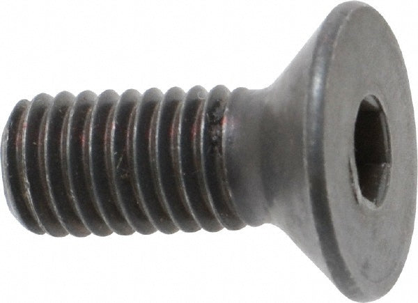 Holo-Krome 87128 Flat Socket Cap Screw: M8x1.25, 20.00 mm OAL, 12.9 Alloy Steel, Black Oxide (Pack of 100)