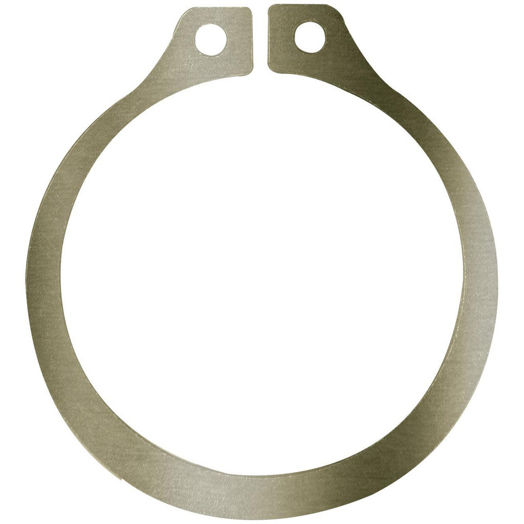 Rotor Clip SH-43ST ZD External Retaining Ring: 0.412" Groove Dia, 7/16" Shaft Dia, 1060-1090 Beryllium Copper & Steel, Zinc-Plated (Pack of 100)