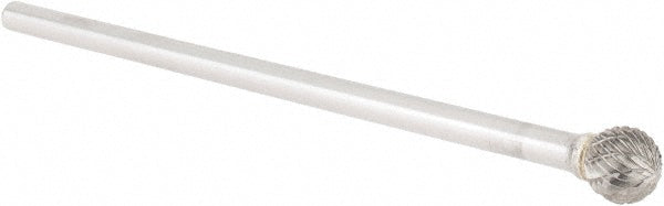 OSG 868-5000 Abrasive Bur: SD-5L6, 1/2" Cut Dia, Ball, Double Cut