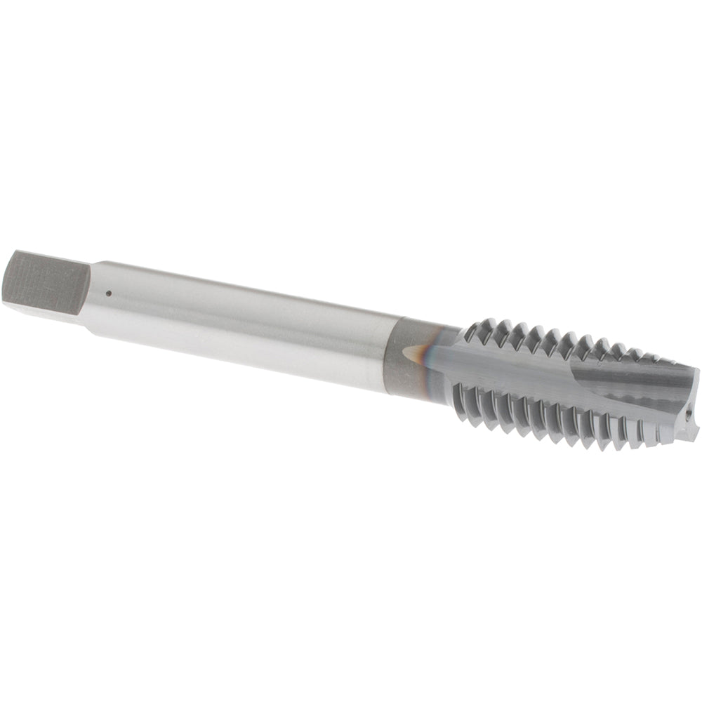 OSG 1232408 Spiral Point Tap: 1/2-13 UNC, 3 Flutes, Plug Chamfer, 3B Class of Fit, HSS, TiCN Coated