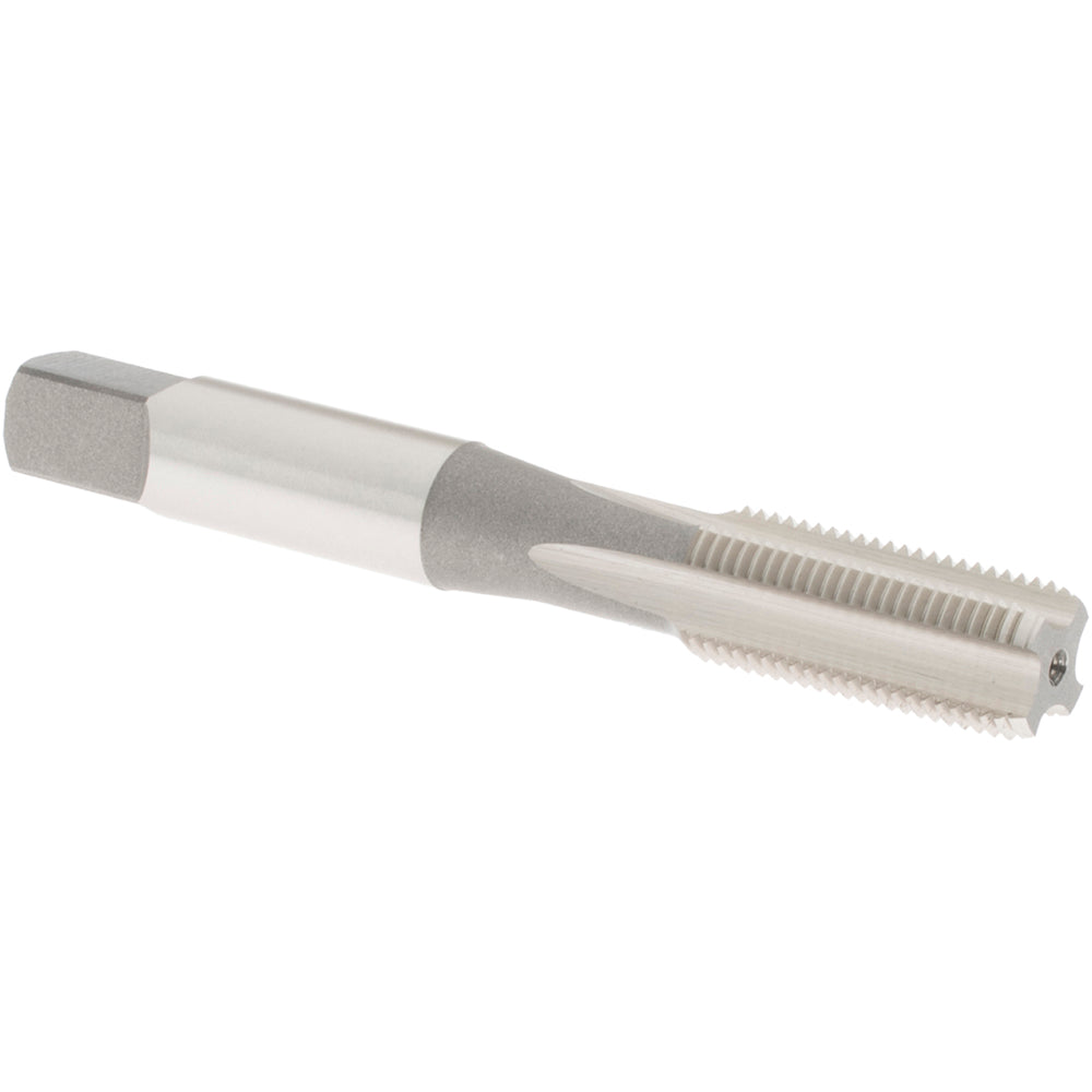 OSG 1973800 Straight Flute Tap: M10x1 Metric Fine, 4 Flute, Bottoming Chamfer, High-Speed Steel, Bright/Uncoated Finish