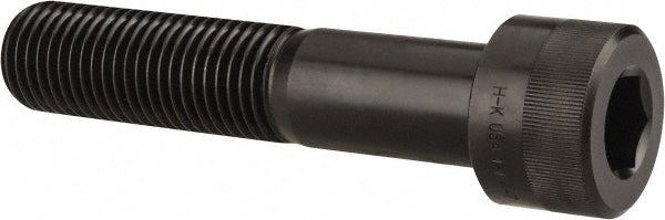 Holo-Krome 72412 Hex Socket Cap Screw: 1-1/4-7, 6" Length Under Head, Alloy Steel, Black Oxide Finish