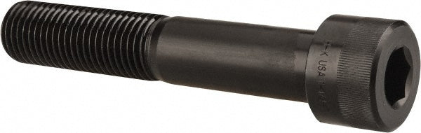 Holo-Krome 72416 Hex Socket Cap Screw: 1-1/4-7, 7" Length Under Head, Alloy Steel, Black Oxide Finish