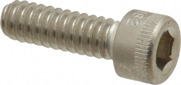 Holo-Krome 78040 Hex Socket Cap Screw: #10-24, 5/8" Length Under Head, 18-8 Stainless Steel, Plain Finish (Pack of 100)
