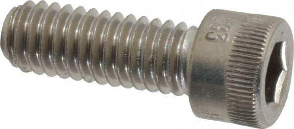 Holo-Krome 78078 Hex Socket Cap Screw: 5/16-18, 7/8" Length Under Head, 18-8 Stainless Steel, Plain Finish (Pack of 10)