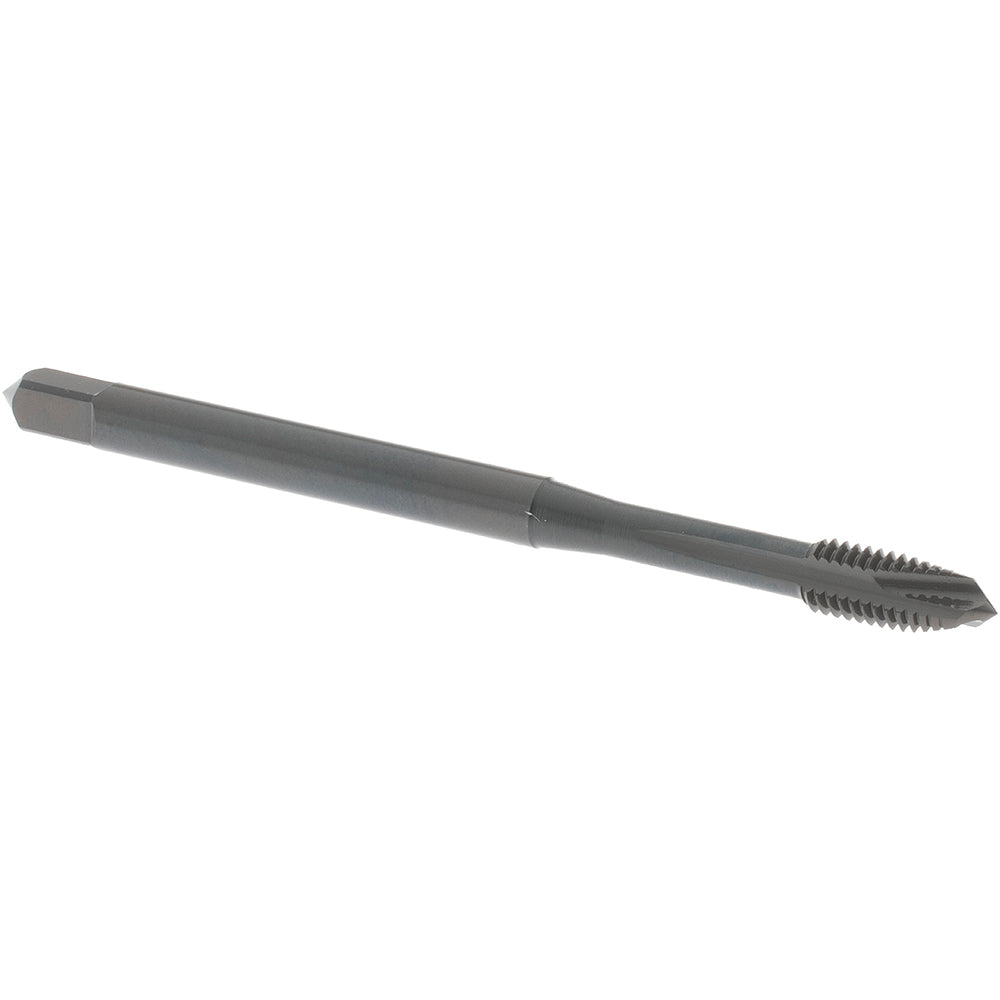 OSG 2590801 Spiral Point Tap: M5x0.8 Metric, 3 Flutes, Plug Chamfer, 6H Class of Fit, HSS-E Vanadium, Steam Oxide Coated