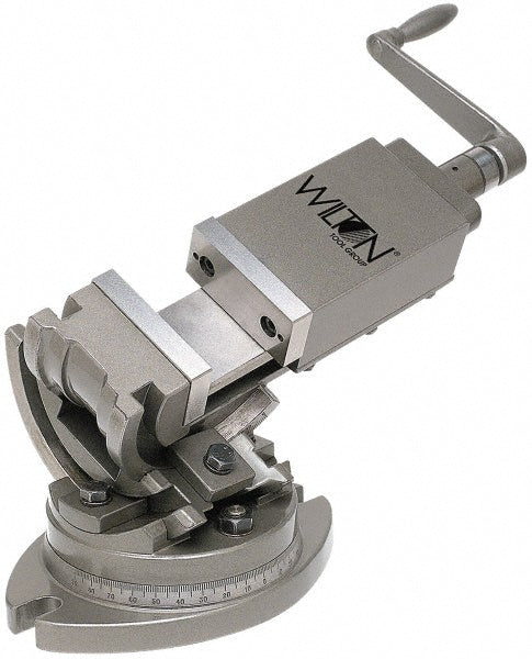 Wilton 11701 Machine Vise: Single-Station, 3.00" Jaw Width, 3" Jaw Opening, Swivel Base, Precision