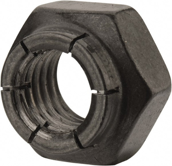 Flex-Loc 20FA-813 Hex Lock Nut: Flex Top, 1/2-13, Grade 2 Steel, Bright/Uncoated (Pack of 2)