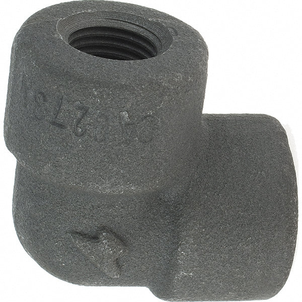 Anvil 361100407 Black 90° Elbow: 1/4", Threaded
