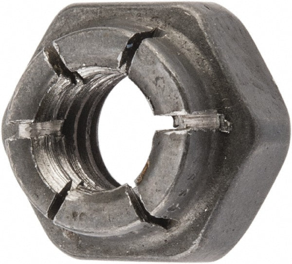 Flex-Loc 20FA-420 Hex Lock Nut: Flex Top, 1/4-20, Grade 2 Steel, Bright/Uncoated (Pack of 10)