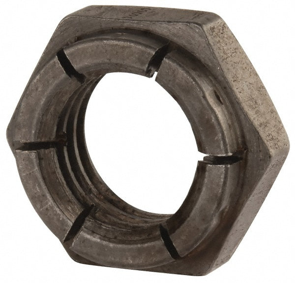 Flex-Loc 30FKF-1210 Hex Lock Nut: Expanding Flex Top, 3/4-10, Grade 2 Steel, Bright/Uncoated