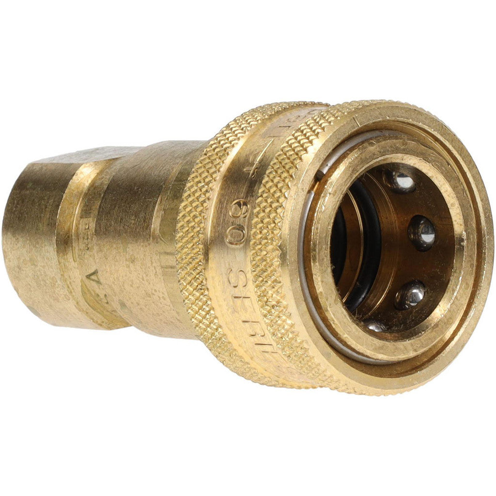 Parker BH3-60 Hydraulic Hose Female Pipe Rigid Coupler Fitting: 3/8" Hose Size, 3/8" Thread, 1000 psi