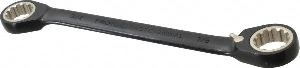 Proto JSBV2428 Box End Wrench: 3/4 x 7/8", 12 Point, Double End
