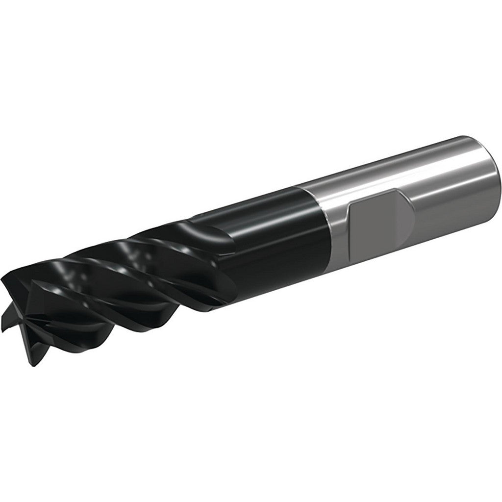 Widia 7008709 Square End Mill: 1/2" Dia, 1" LOC