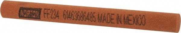 Norton 61463686485 Sharpening Stone: 3/8'' Thick, Round, Aluminum Oxide