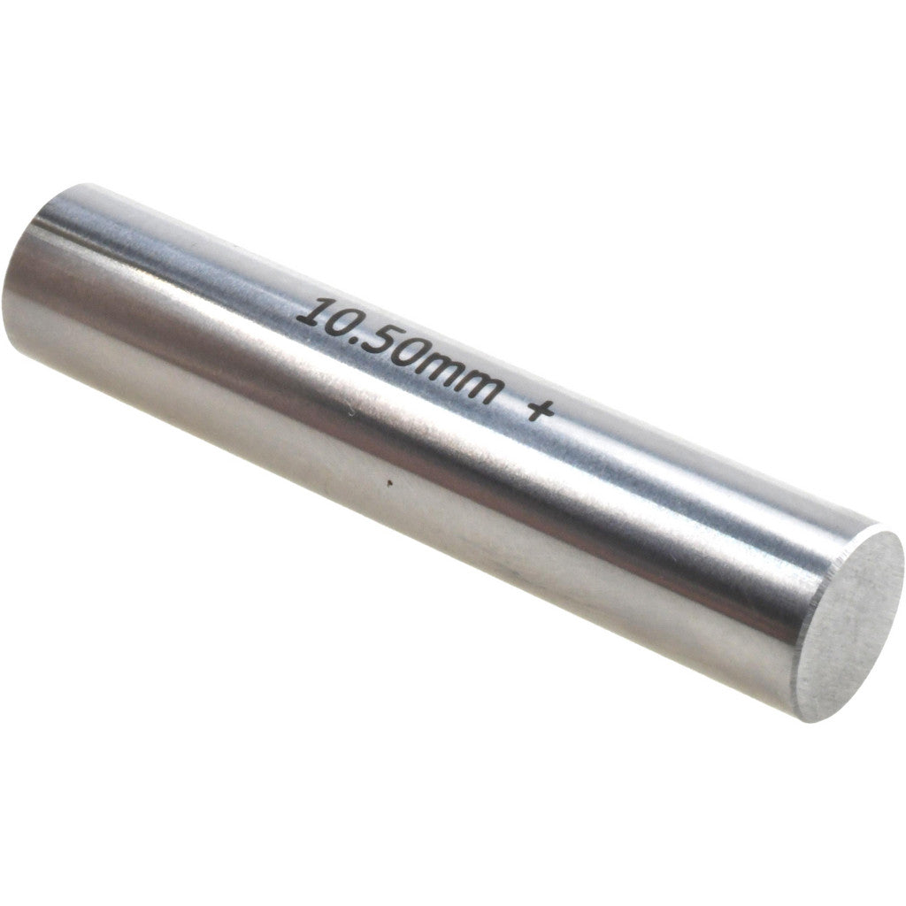 Vermont Gage 112110500 Class ZZ Plus Plug Gage: 10.50 mm Dia, 2.0000" OAL