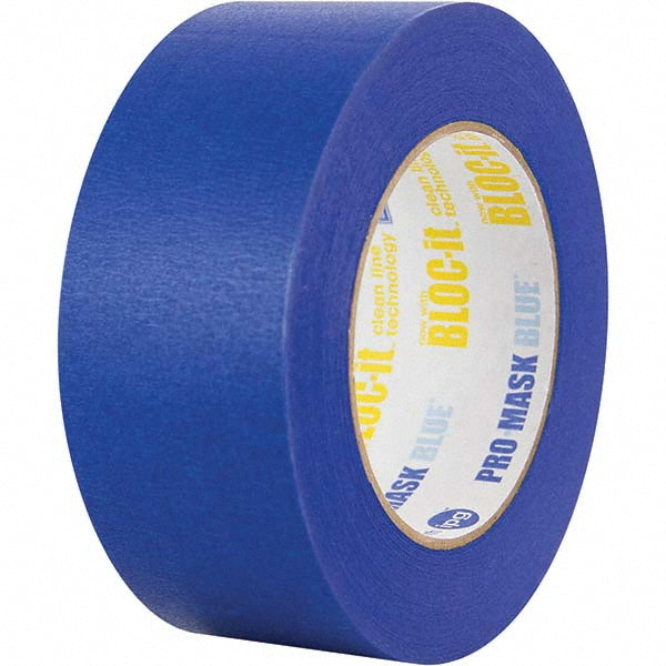 Intertape 99438 Masking Paper Tape: 24.00 mm Wide, 54.8 m Long, 5.5 mil Thick, Blue