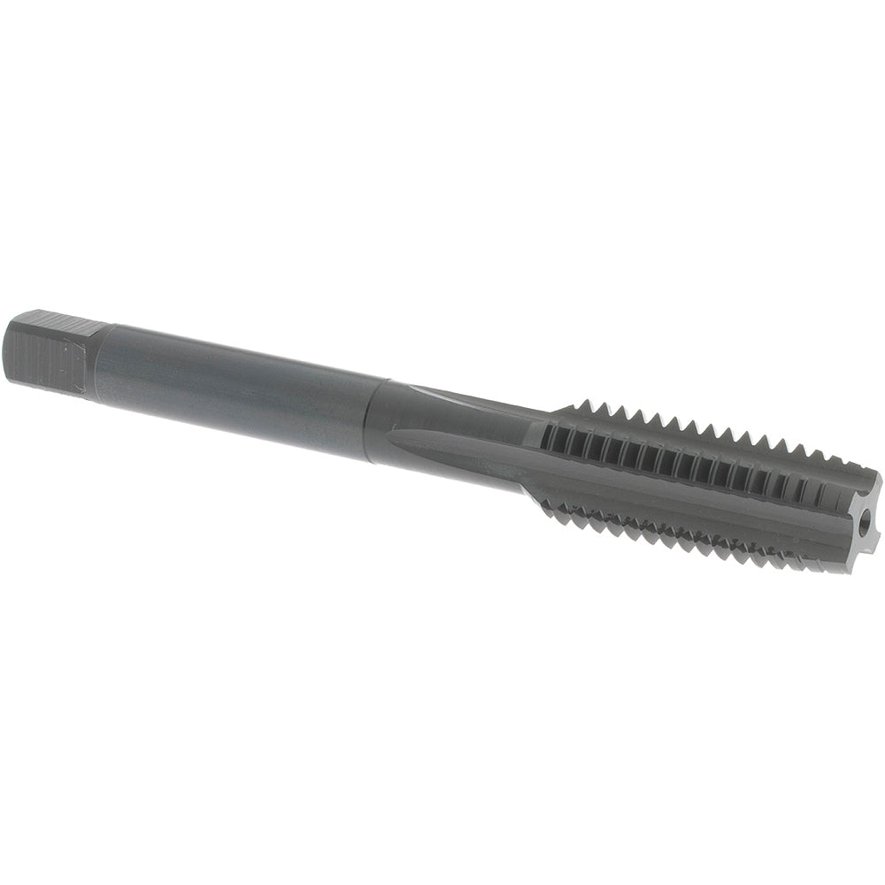 OSG 22633 Straight Flute Tap: M10x1.5 Metric Coarse, 4 Flute, Plug Chamfer, 2B Class of Fit, High-Speed Steel, Oxide Finish