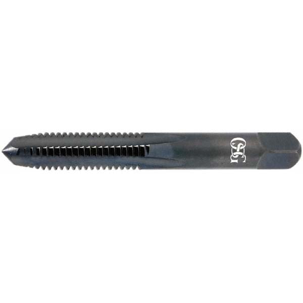 OSG 1590101 Straight Flute Tap: 1/4-20 UNC, 4 Flute, Plug Chamfer, High-Speed Steel, Oxide Finish