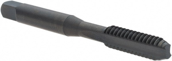 OSG 1195201 Straight Flute Tap: 1/4-20 UNC, 2 Flute, Bottoming Chamfer, 3B Class of Fit, High-Speed Steel, Oxide Finish
