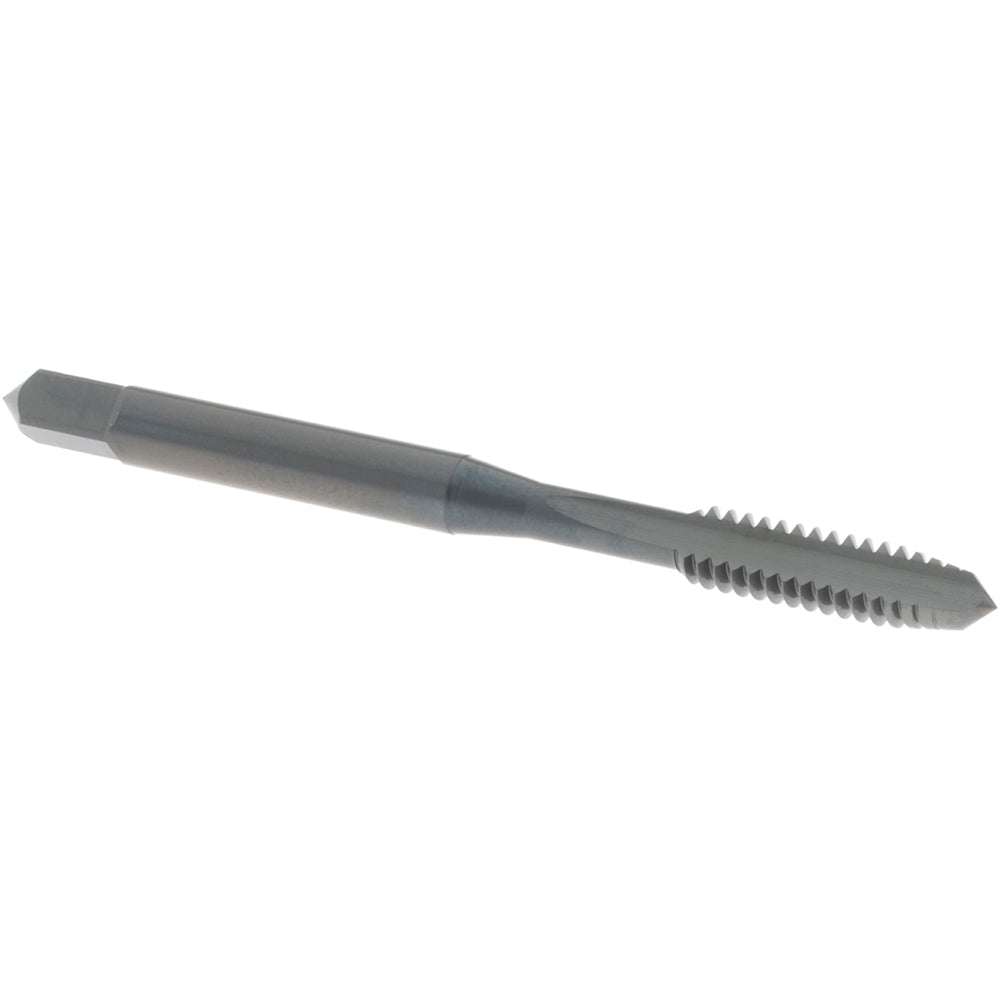 OSG 1074001 Straight Flute Tap: #10-24 UNC, 2 Flute, Plug Chamfer, 2B & 3B Class of Fit, High-Speed Steel, Oxide Finish