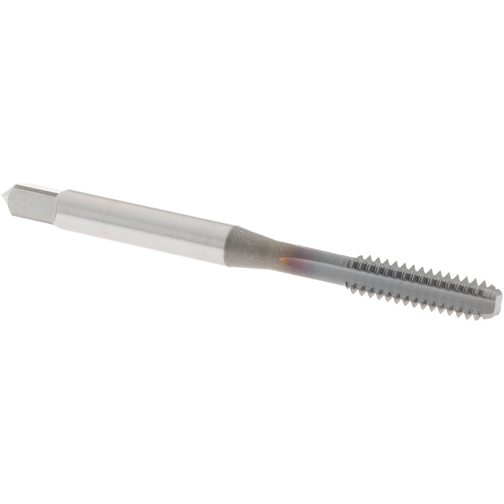 OSG 1025008 Straight Flute Tap: #10-24 UNC, 4 Flute, Bottoming Chamfer, 2B & 3B Class of Fit, High-Speed Steel, TiCN Finish