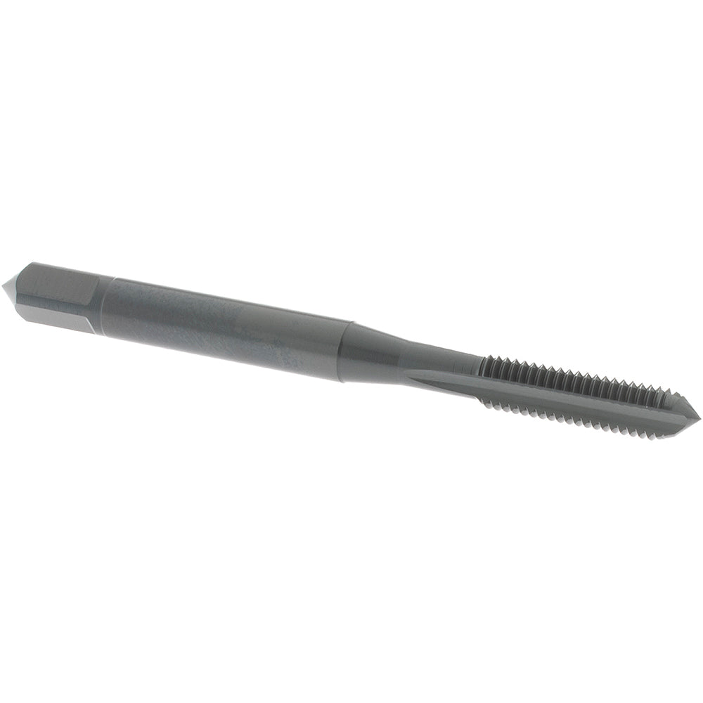 OSG 22618 Straight Flute Tap: M5x0.8 Metric Coarse, 3 Flute, Bottoming Chamfer, 2B Class of Fit, High-Speed Steel, Oxide Finish