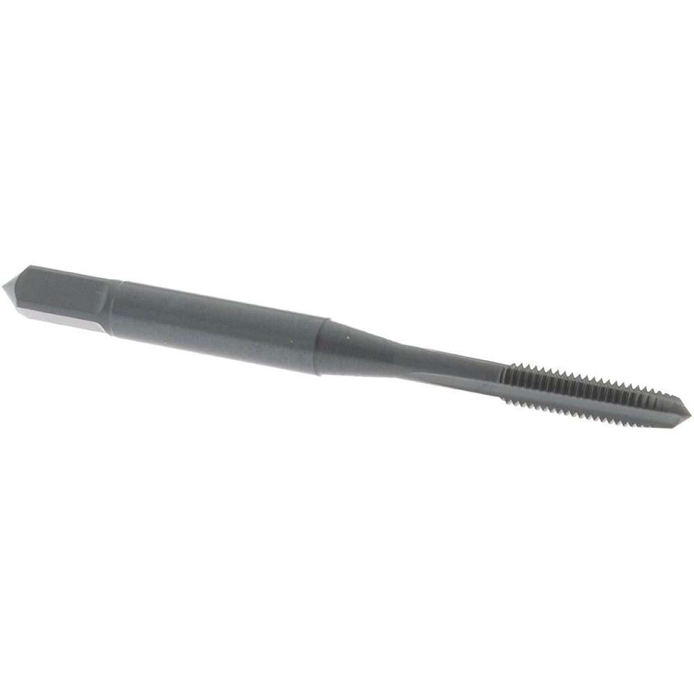 OSG 22605 Straight Flute Tap: M3x0.5 Metric Coarse, 3 Flute, Plug Chamfer, 2B Class of Fit, High-Speed Steel, Oxide Finish