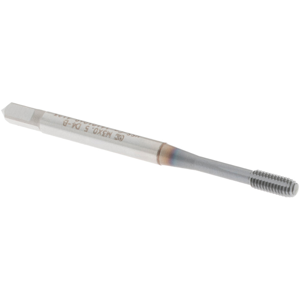 OSG 1410106908 Thread Forming Tap: M3x0.5 Metric Coarse, Modified Bottoming Chamfer, Cobalt, Bright Finish