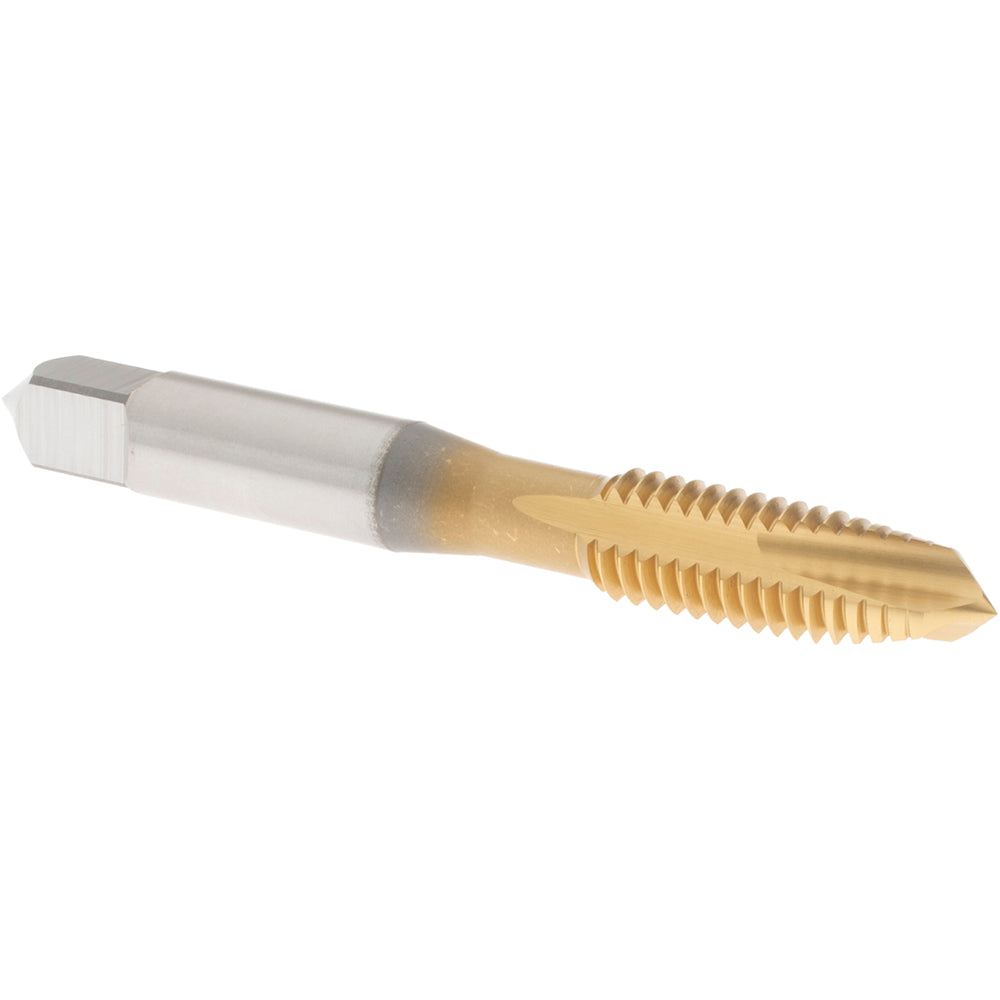 OSG 1101512505 Spiral Point Tap: 3/8-16 UNC, 3 Flutes, Plug Chamfer, HSS-E-PM, TiN Coated
