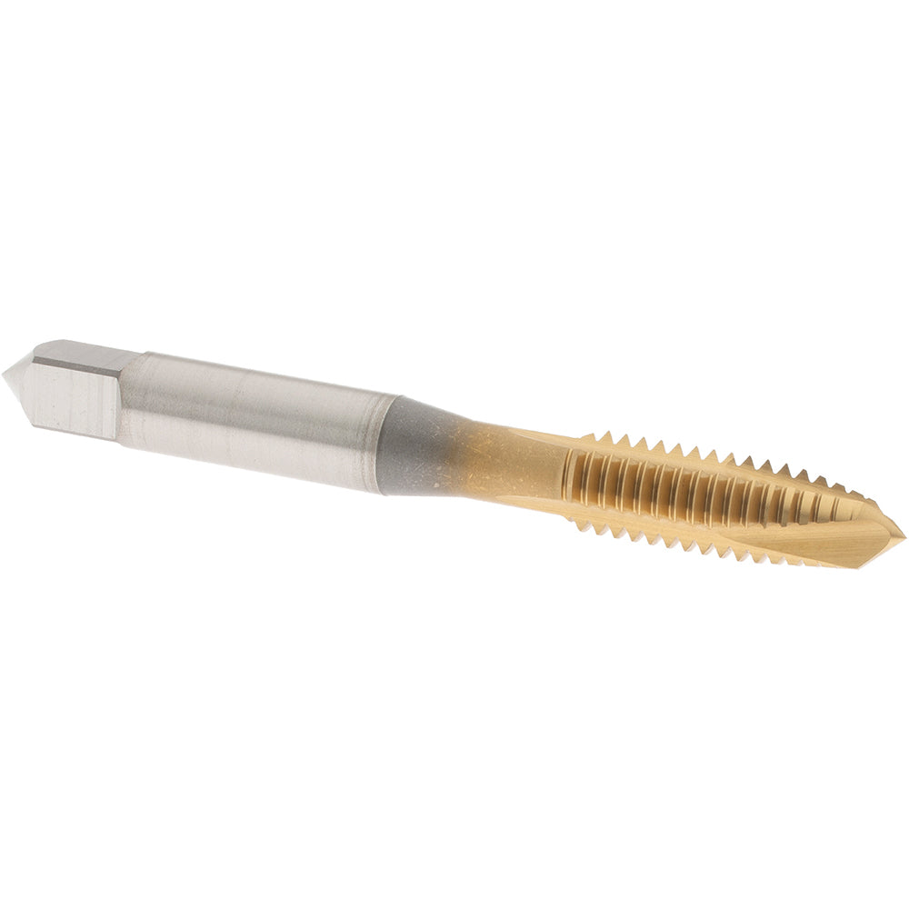 OSG 1101511705 Spiral Point Tap: 5/16-18 UNC, 3 Flutes, Plug Chamfer, HSS-E-PM, TiN Coated