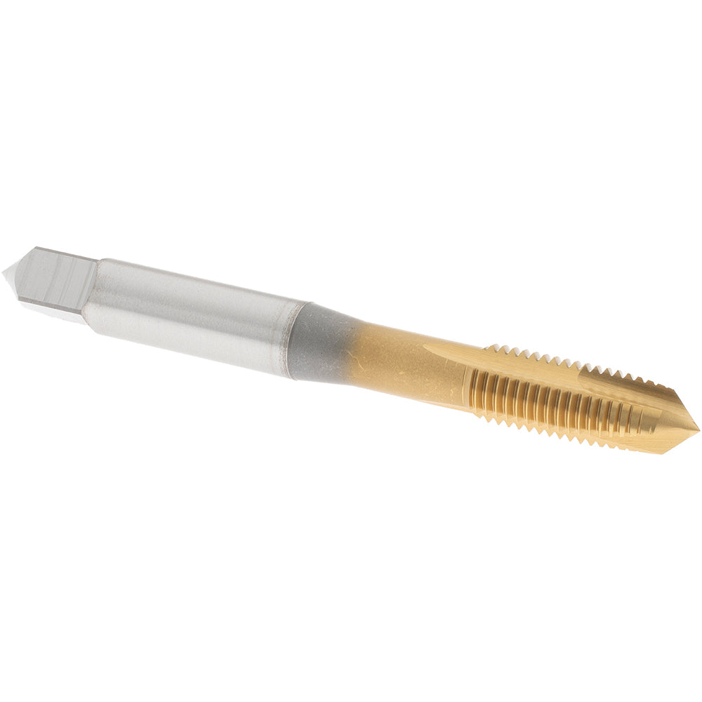 OSG 1101505905 Spiral Point Tap: 5/16-24 UNF, 3 Flutes, Plug Chamfer, 2B Class of Fit, HSS-E-PM, TiN Coated