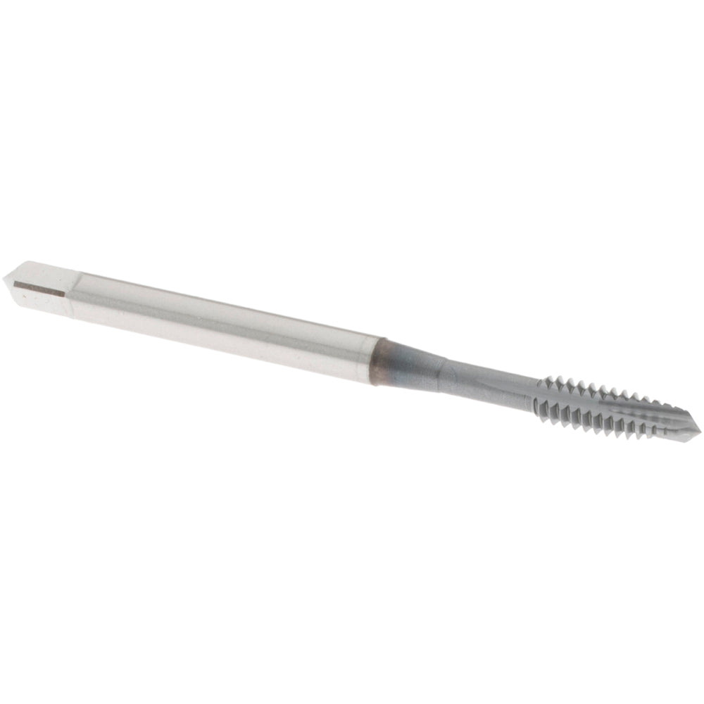 OSG 1739808 Spiral Point Tap: #6-32 UNC, 3 Flutes, Plug, 2B Class of Fit, Vanadium High Speed Steel, TiCN Coated