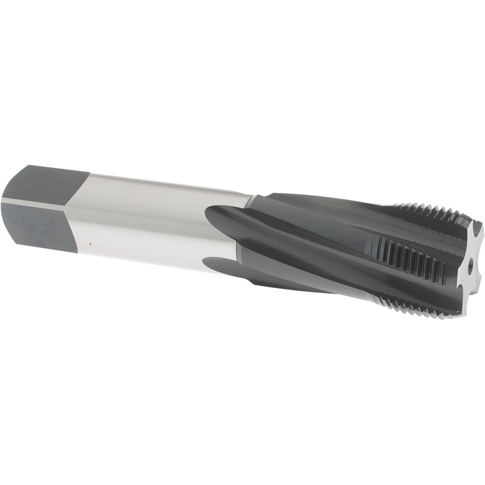 OSG 1301403201 Spiral Flute Tap: 1-1/4-12, UNF, 5 Flute, Modified Bottoming Chamfer, 2B Class of Fit, Vanadium High-Speed Steel, Oxide Finish