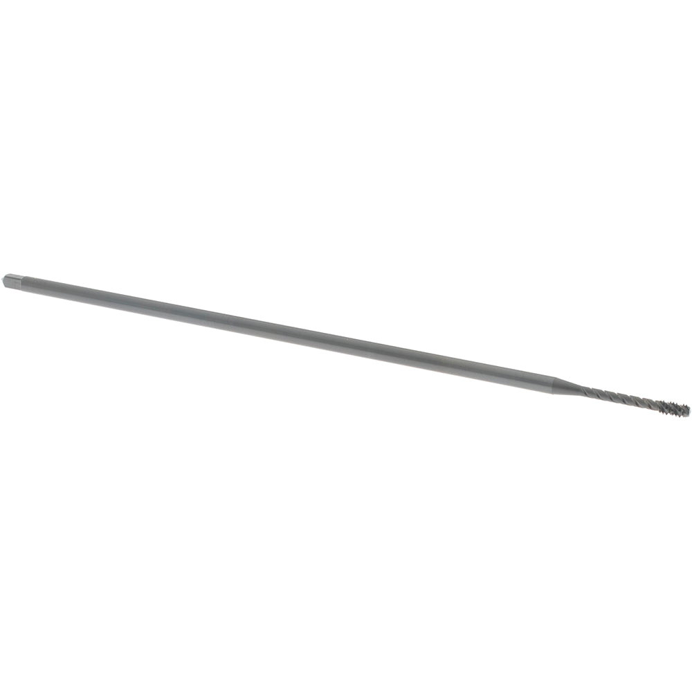 OSG 143701 Extension Tap: 4-40, 3 Flutes, H2, Oxide Finish, Vanadium High Speed Steel, Spiral Flute