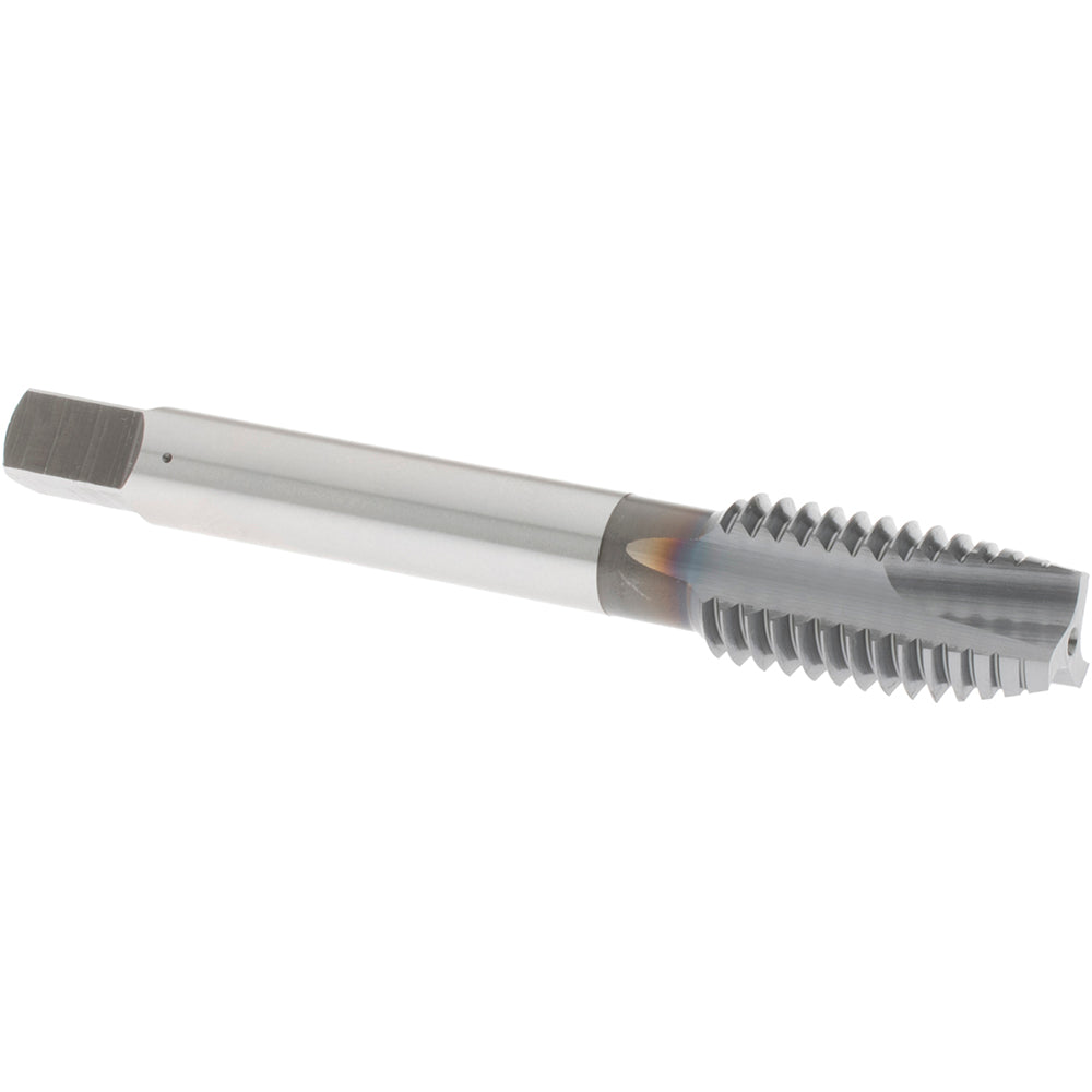 OSG 1242408 Spiral Point Tap: 1/2-13 UNC, 3 Flutes, Plug Chamfer, 2B Class of Fit, HSS, TiCN Coated