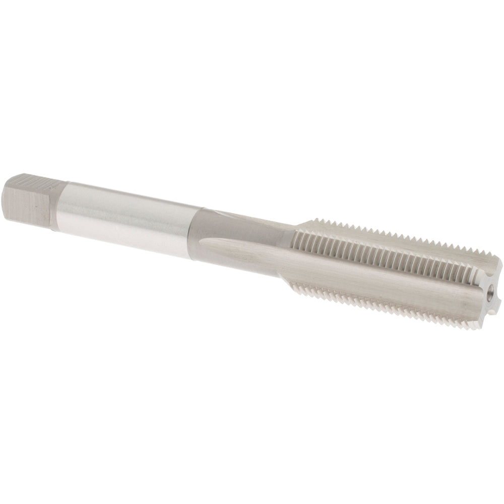 OSG 883 Straight Flute Tap: M12x1 Metric Fine, 4 Flute, Bottoming Chamfer, 2B Class of Fit, High-Speed Steel, Bright/Uncoated Finish