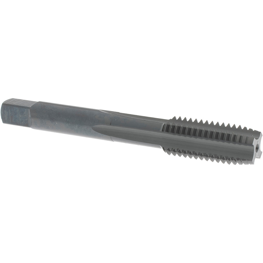 OSG 1971901 Straight Flute Tap: M12x1.75 Metric Coarse, 4 Flute, Plug Chamfer, 6H Class of Fit, High-Speed Steel, Oxide Finish