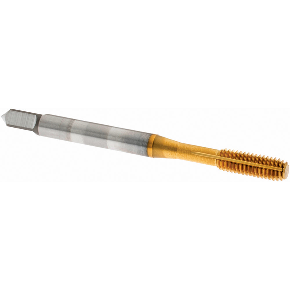 OSG 2865605 Thread Forming Tap: #10-32 UNF, 2B Class of Fit, Bottoming Chamfer, High-Speed Steel, TiN Finish