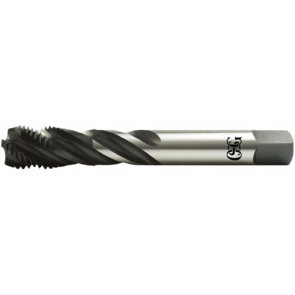 OSG 1311700201 Spiral Flute Tap: M20x2.5, Metric Coarse, 4 Flute, Modified Bottoming Chamfer, 4H Class of Fit, Vanadium High-Speed Steel, Oxide Finish