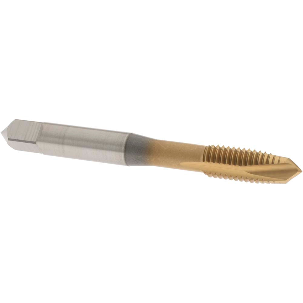 OSG 1111504005 Spiral Point Tap: M8x1.25 Metric, 3 Flutes, Plug Chamfer, HSS-E-PM, TiN Coated