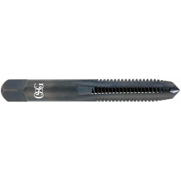 OSG 1122401 Straight Flute Tap: 1/2-13 UNC, 4 Flute, Taper Chamfer, 3B Class of Fit, High-Speed Steel, Oxide Finish