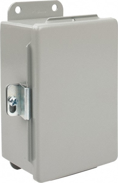 nVent Hoffman A604CH Junction Box Electrical Enclosure: Steel, NEMA 12 & 13